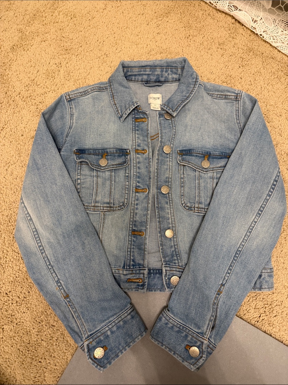 J. Crew Light Blue Denim Jean Jacket